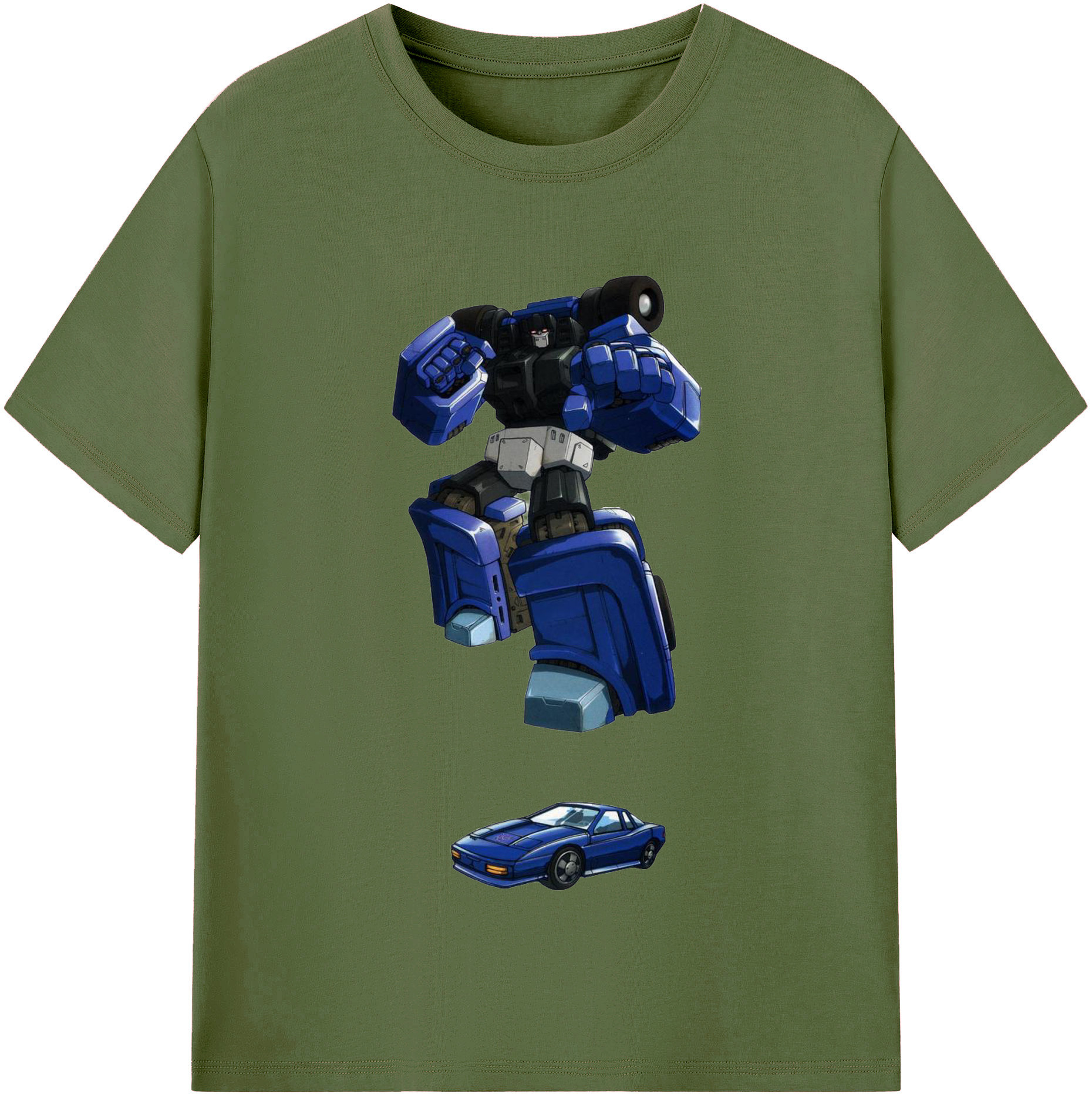 （画像用）  綿100％半袖Tシャツ（フロントプリント）